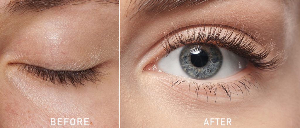 Nanolash eyelash serum - before nad after